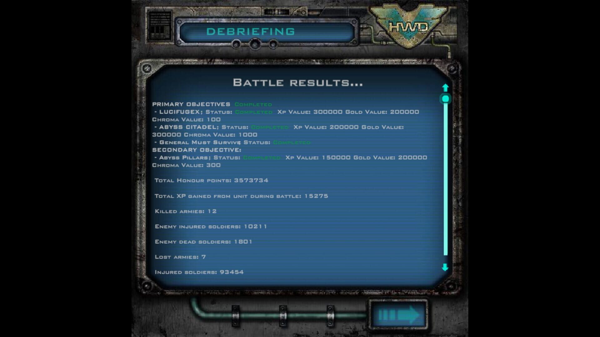 Screenshot for Chroma Wars