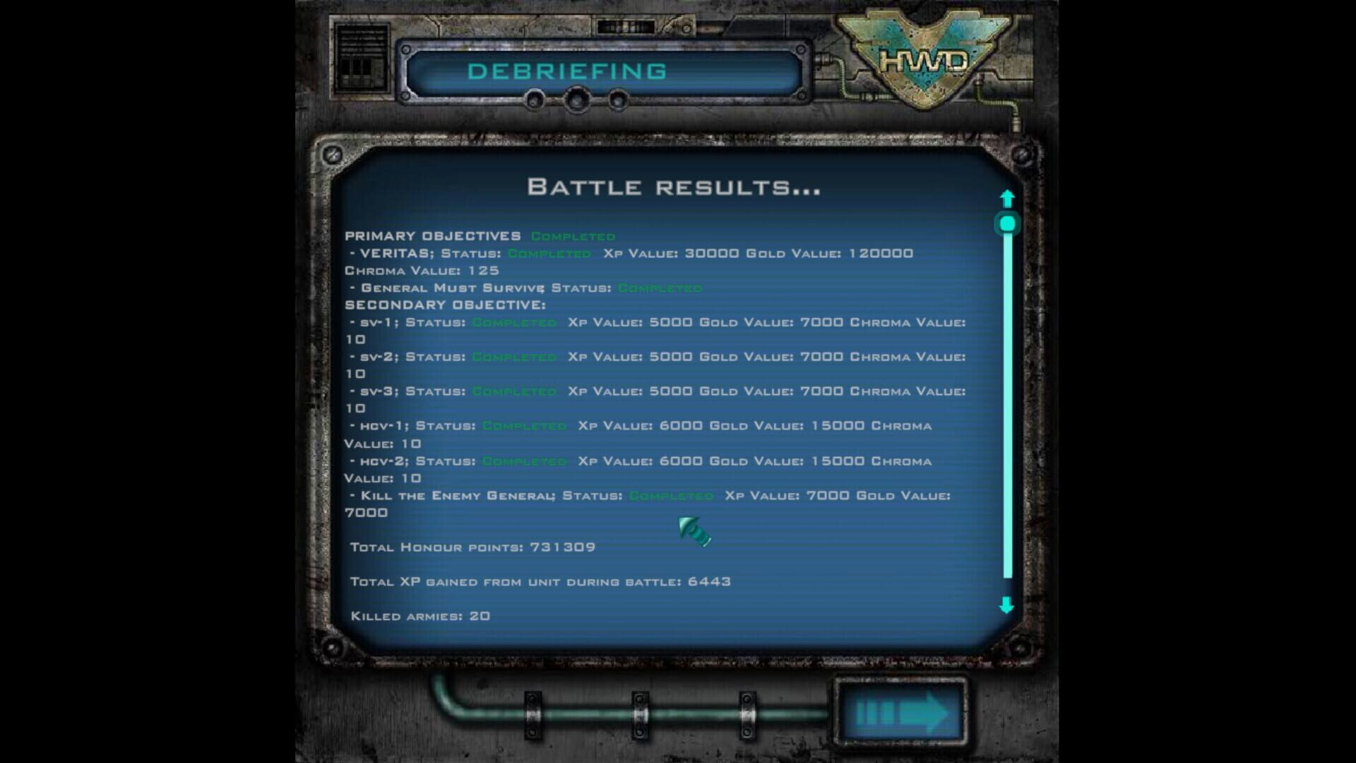 Screenshot for Chroma Wars