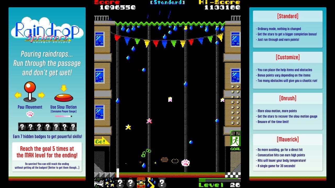 Screenshot for Raindrop Sprinters