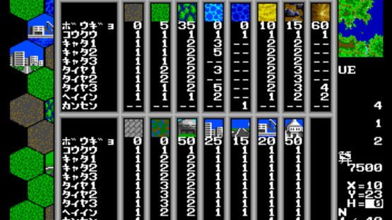 Screenshot for Daisenryaku II: Campaign Version