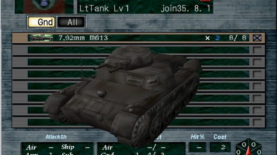 Screenshot for Advanced Daisenryaku 2001
