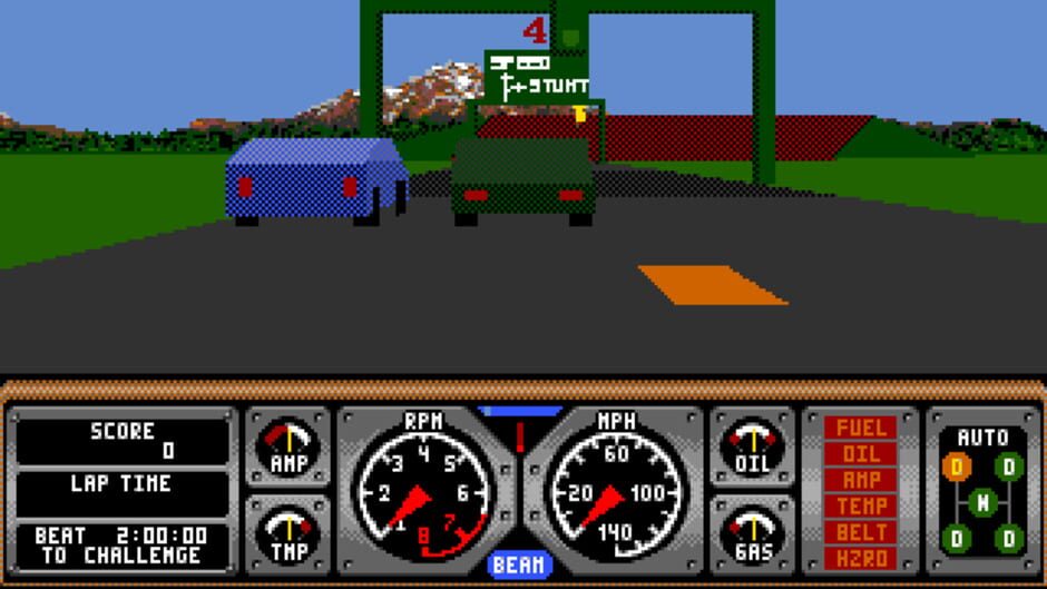 Screenshot for Hard Drivin'