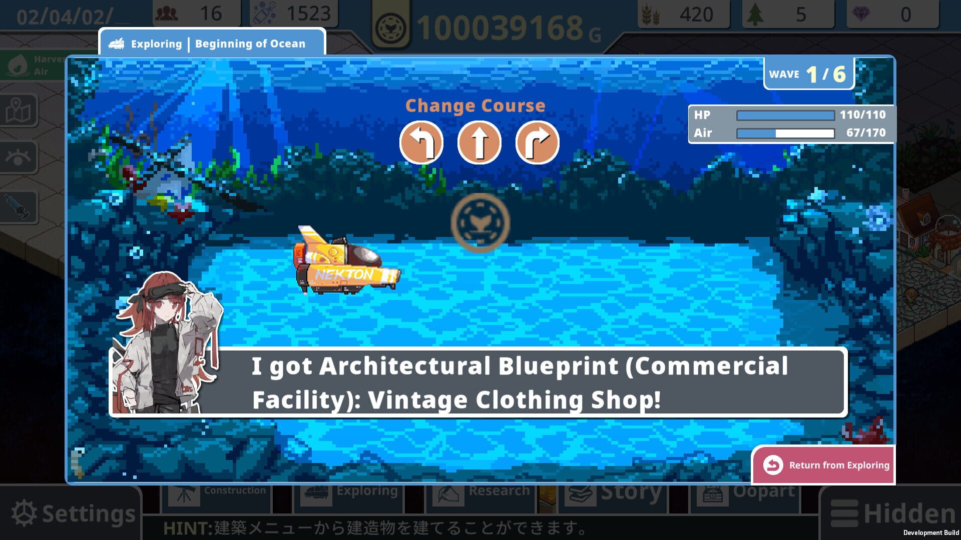 Screenshot for Helle's Undersea City Project: Bringing Air to The Garden