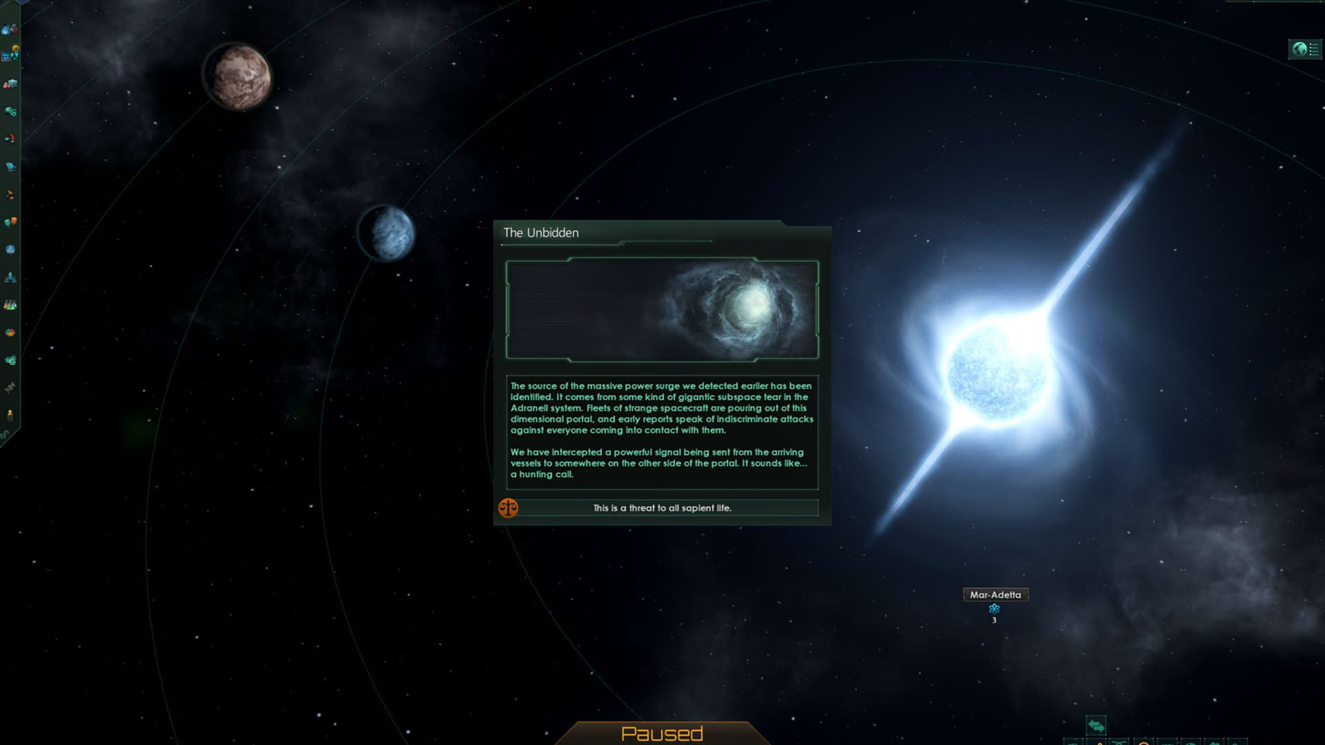 Screenshot for Stellaris