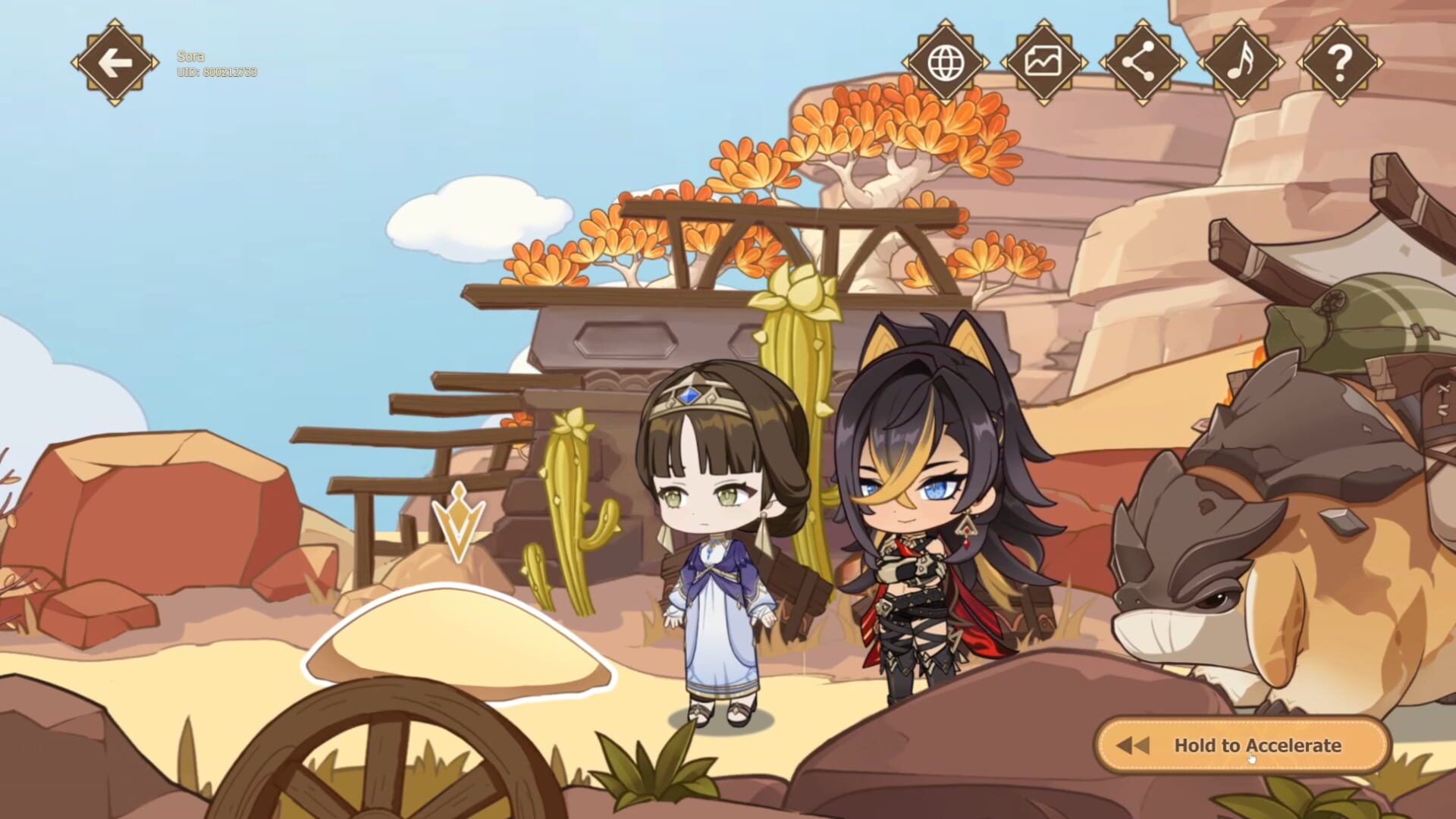 Screenshot for Scarlet Sand Sojourn