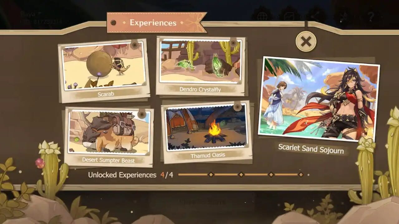 Screenshot for Scarlet Sand Sojourn