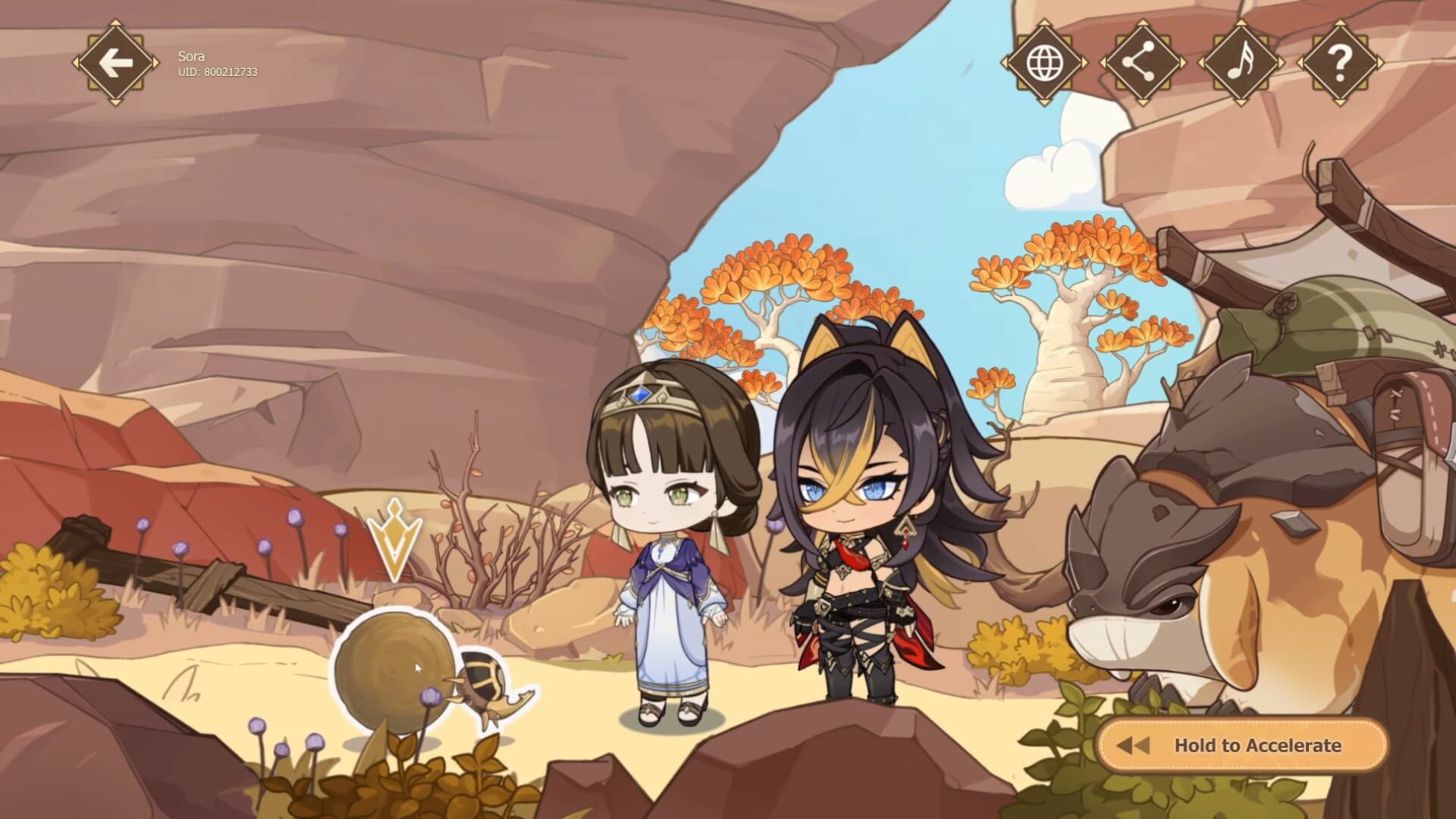 Screenshot for Scarlet Sand Sojourn