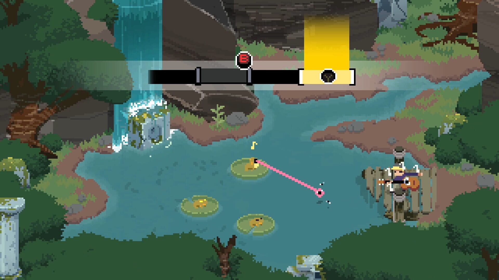 Screenshot for Fretless: The Wrath of Riffson
