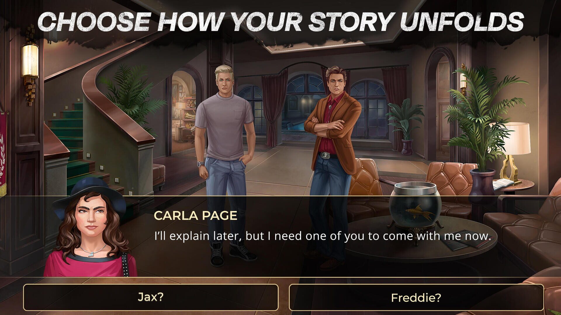 Screenshot for Murder by Choice: Mystery Game