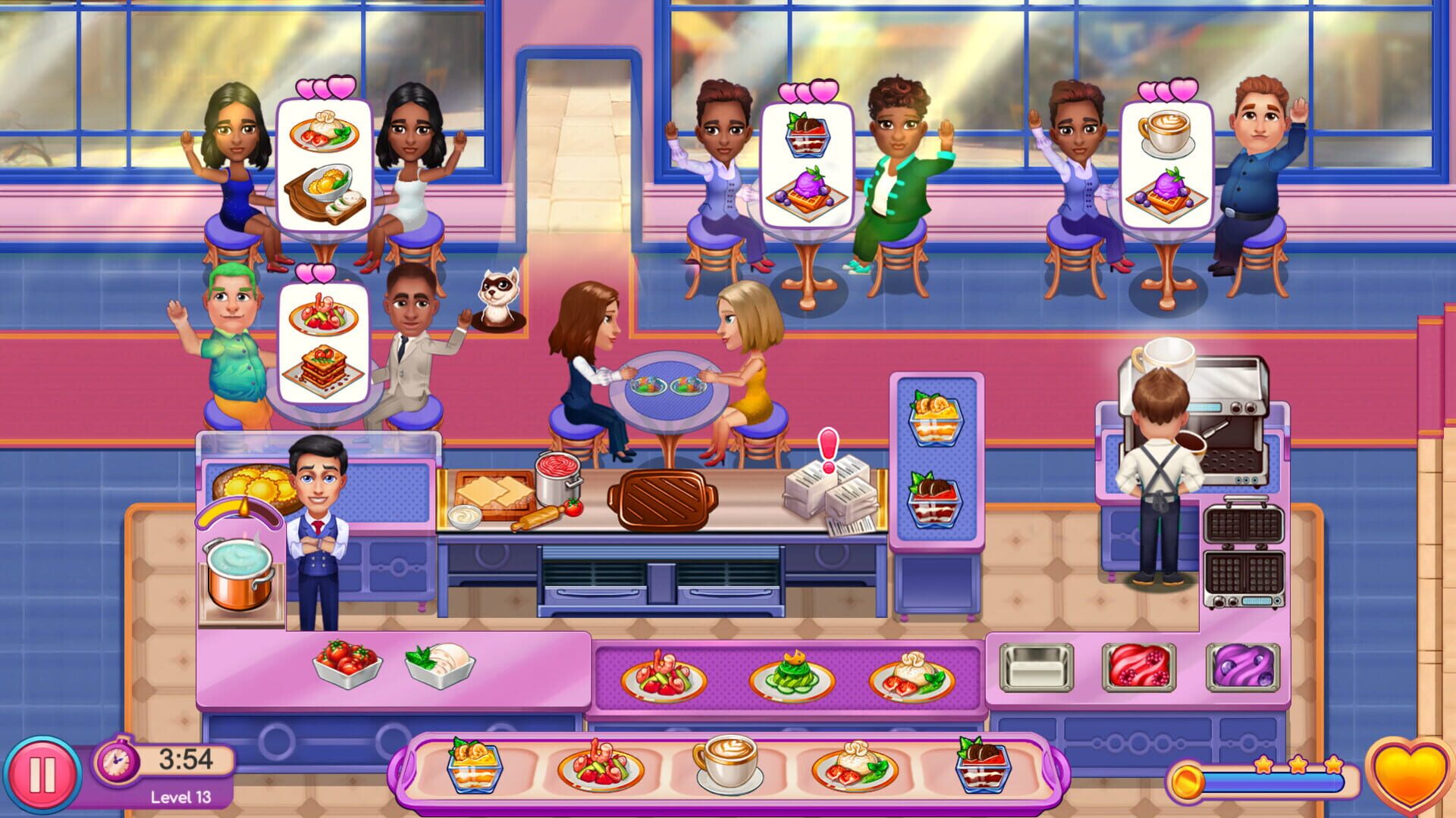 Screenshot for Claire's Cruisin' Cafe: Fest Frenzy