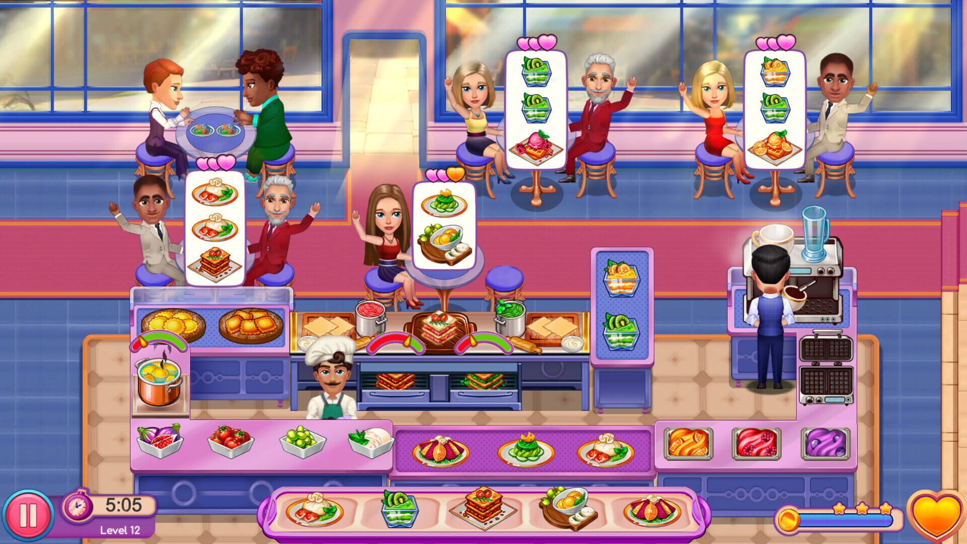 Screenshot for Claire's Cruisin' Cafe: Fest Frenzy