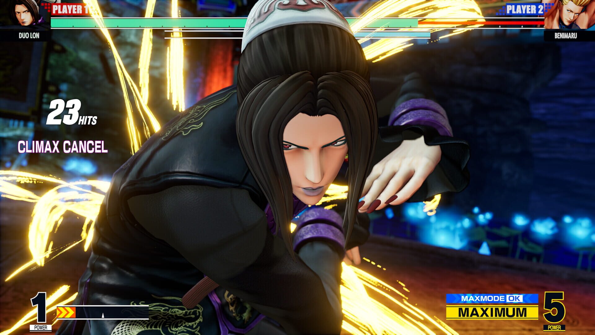 Screenshot for King of Fighters XV: Characters - Duo Lon