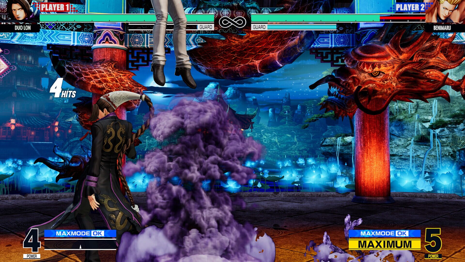 Screenshot for King of Fighters XV: Characters - Duo Lon