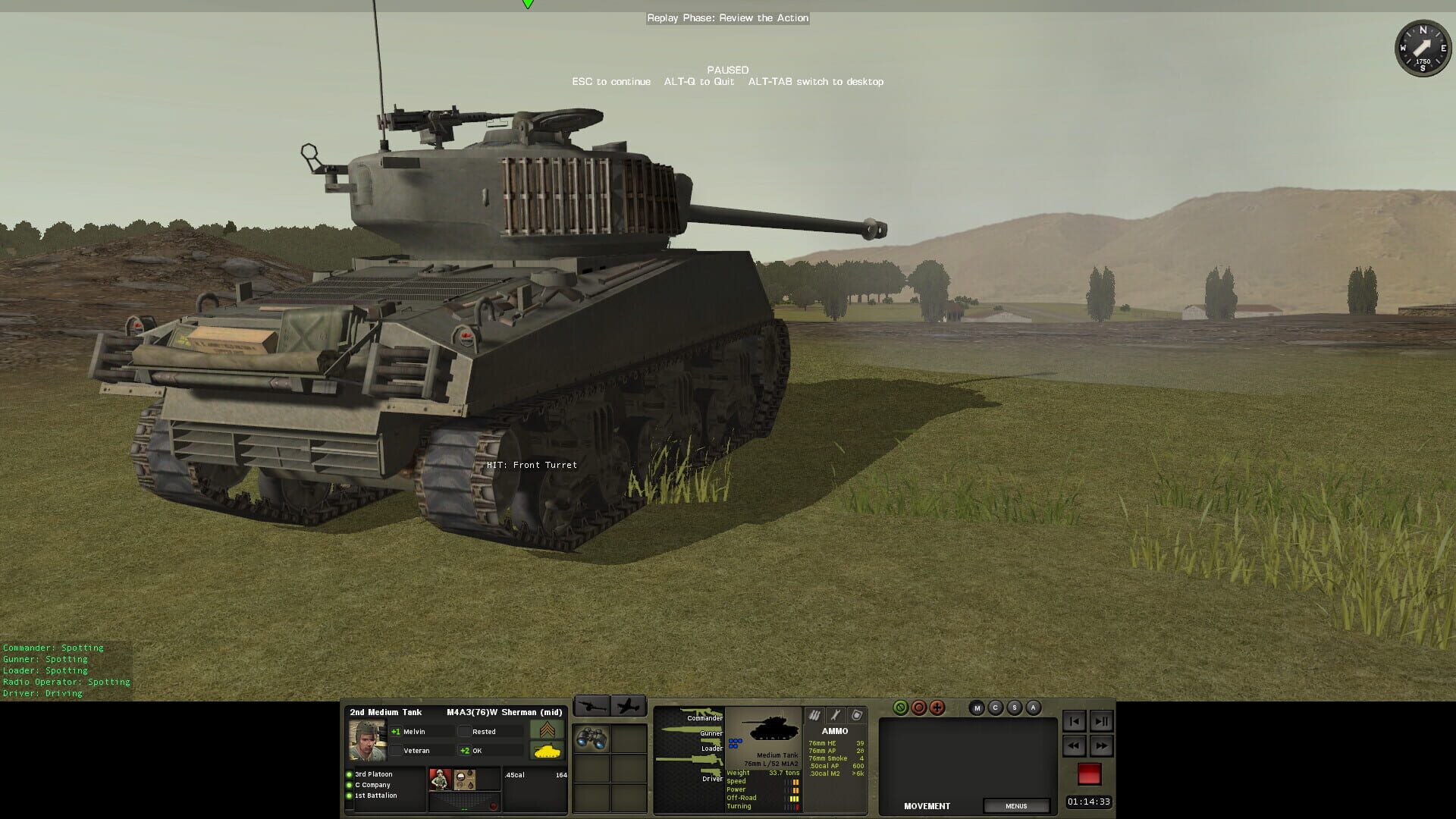Screenshot for Combat Mission Fortress Italy: Rome to Victory