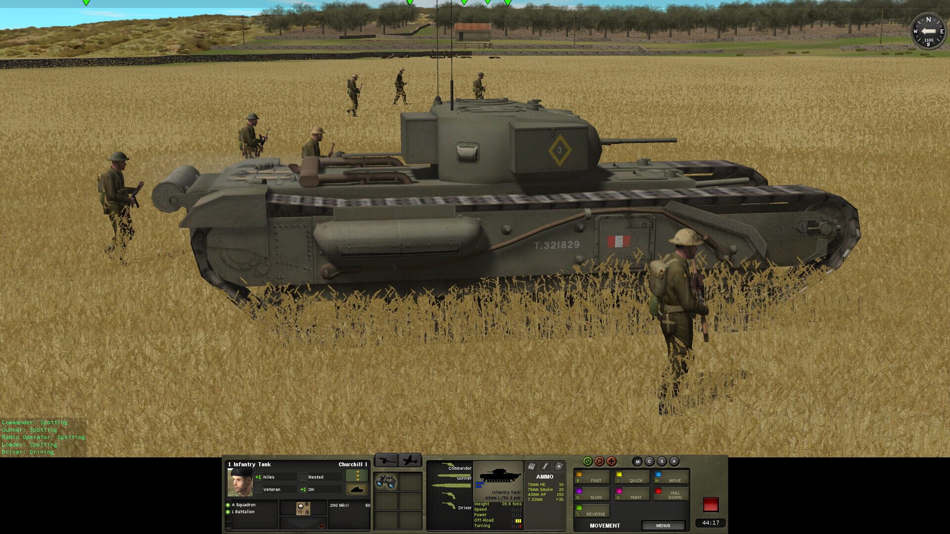 Screenshot for Combat Mission Fortress Italy: Gustav Line