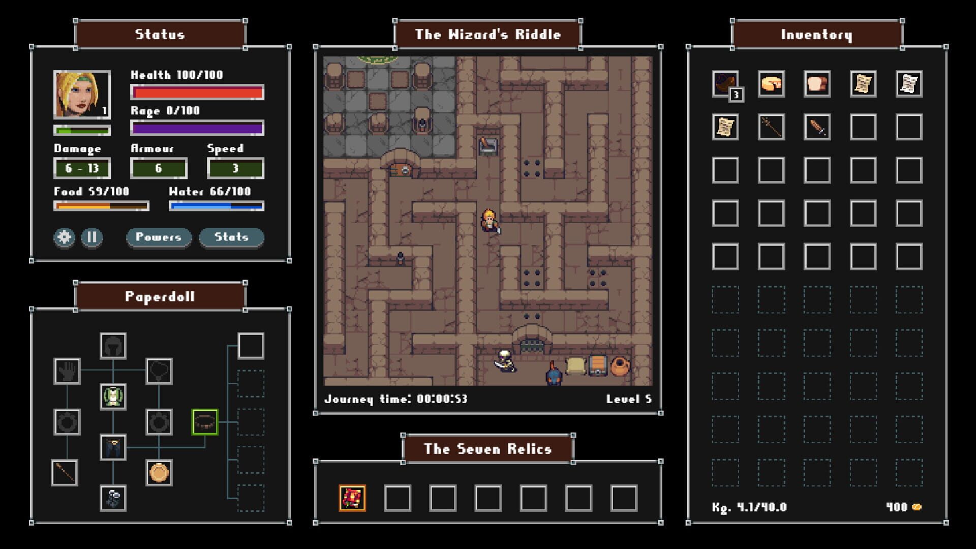 Screenshot for The Crazy Hyper-Dungeon Chronicles