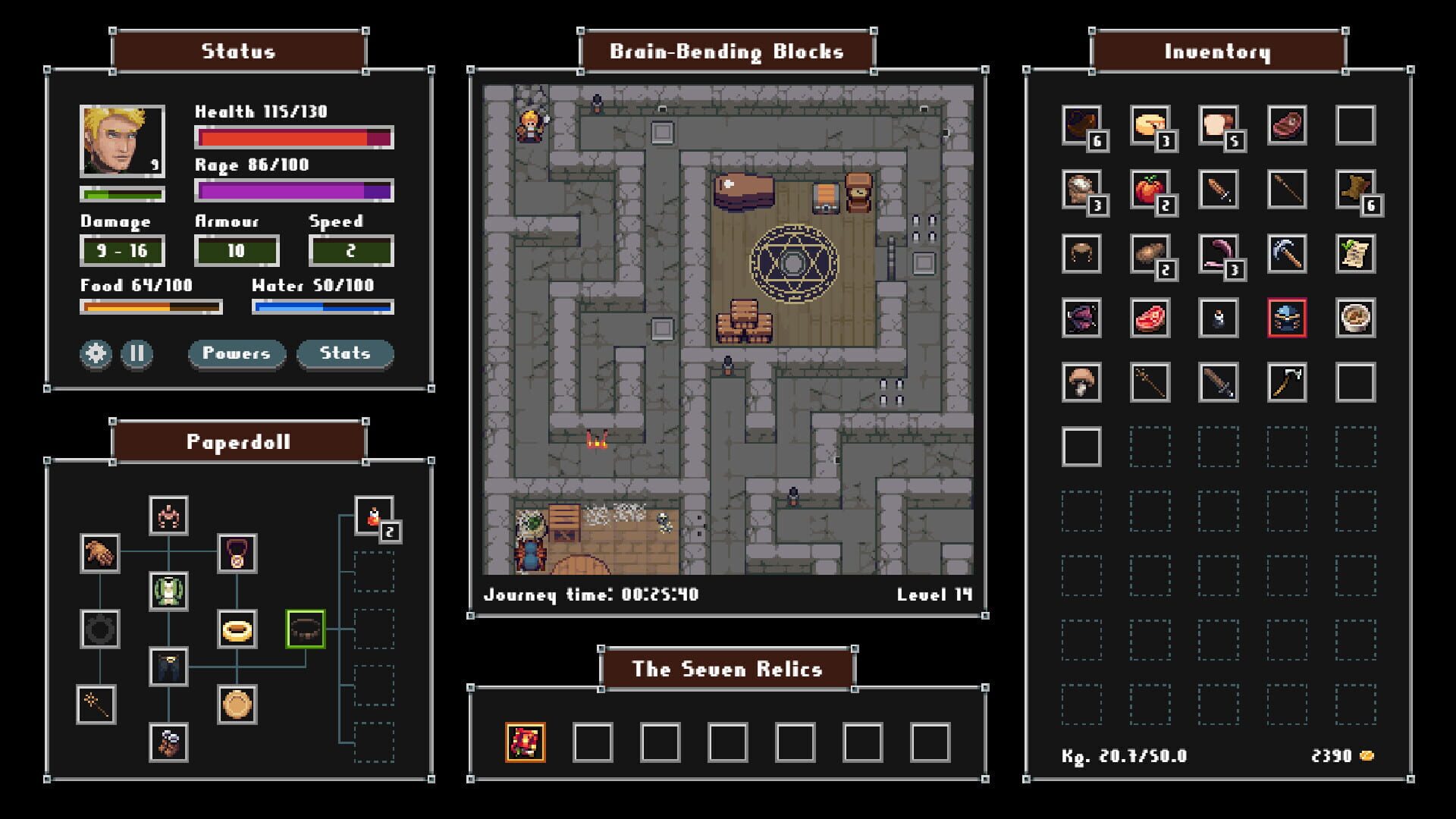 Screenshot for The Crazy Hyper-Dungeon Chronicles