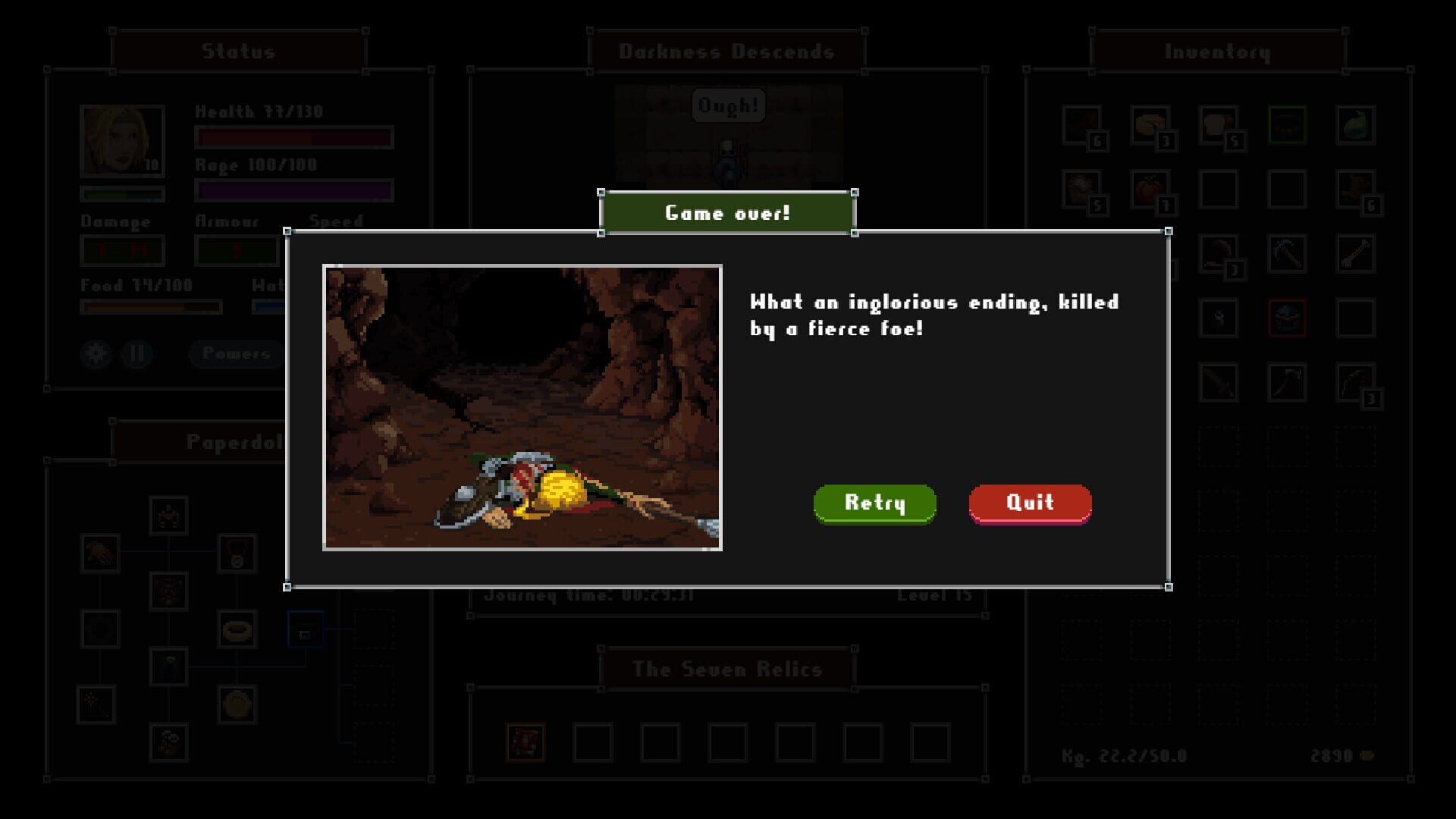 Screenshot for The Crazy Hyper-Dungeon Chronicles