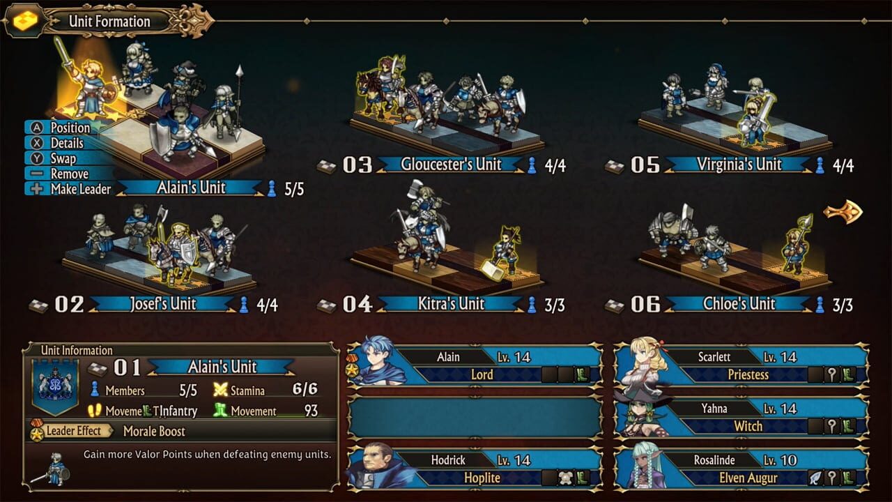 Screenshot for Unicorn Overlord
