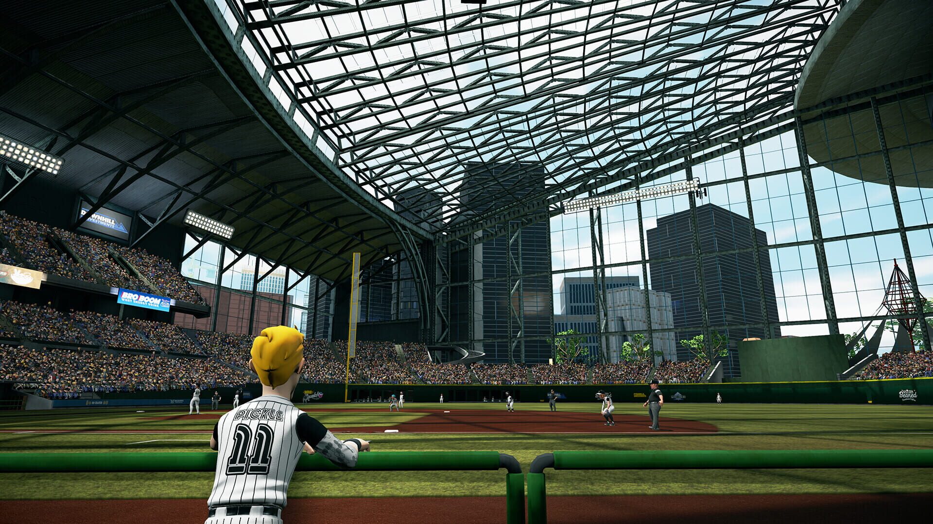 Screenshot for Super Mega Baseball 4: Castillo Arena Stadium