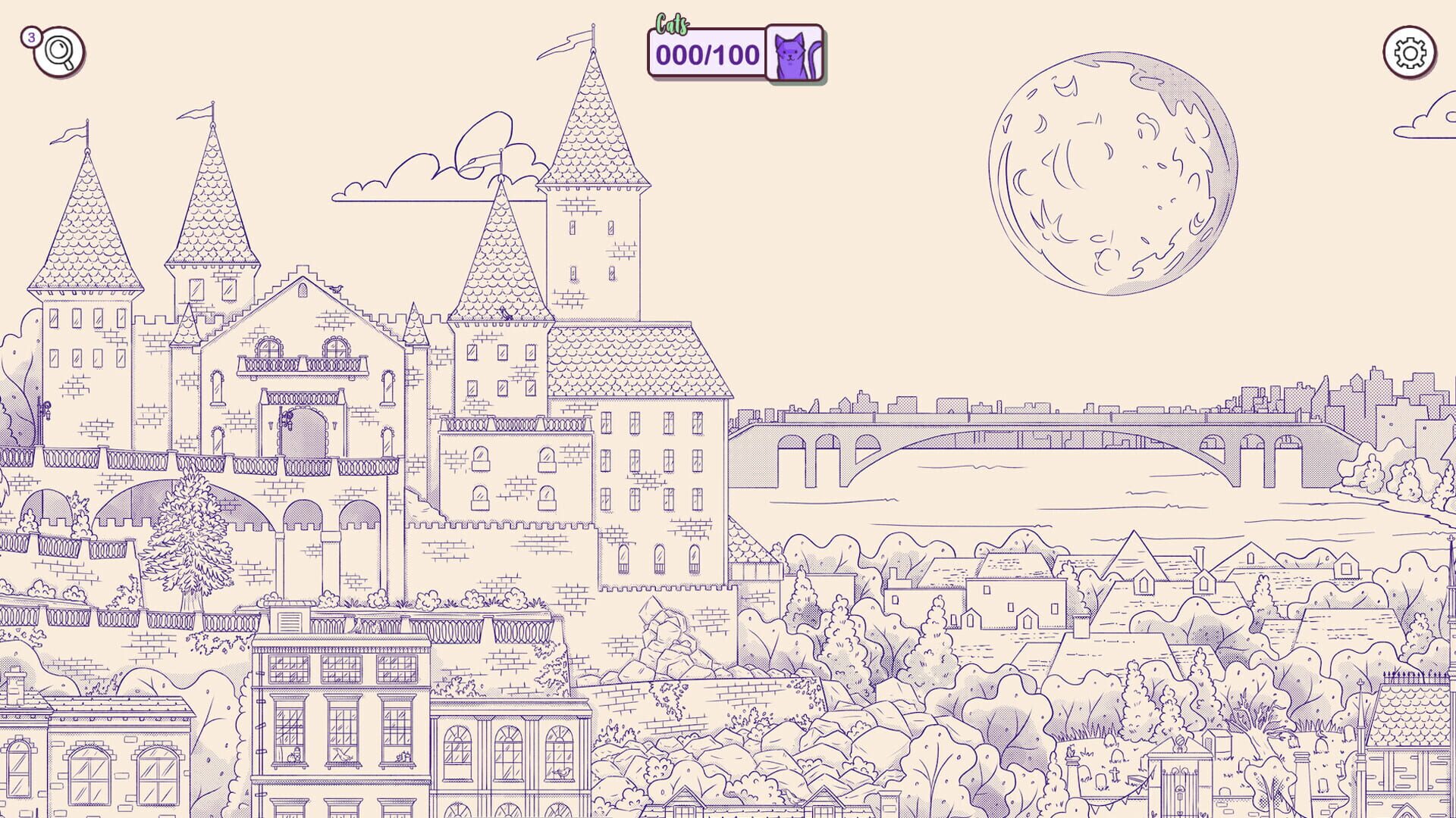 Screenshot for Hidden Cats in Spooky Town
