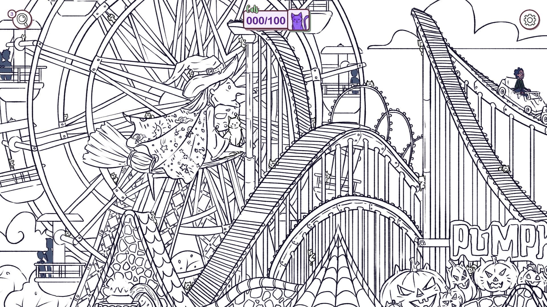 Screenshot for Hidden Cats in Spooky Town