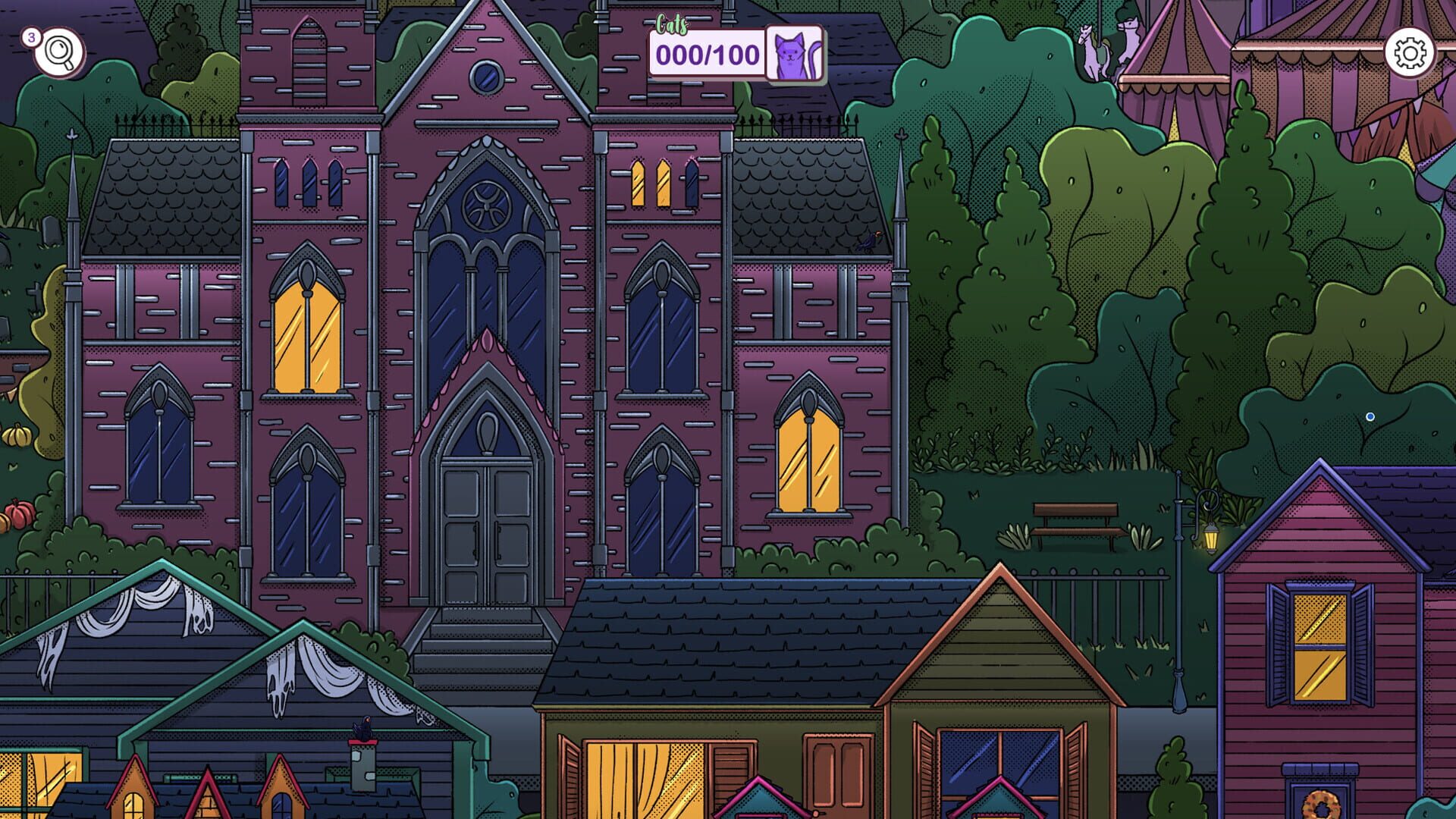 Screenshot for Hidden Cats in Spooky Town
