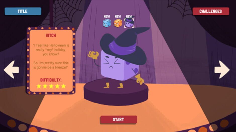 Screenshot for Dicey Dungeons: Halloween Special