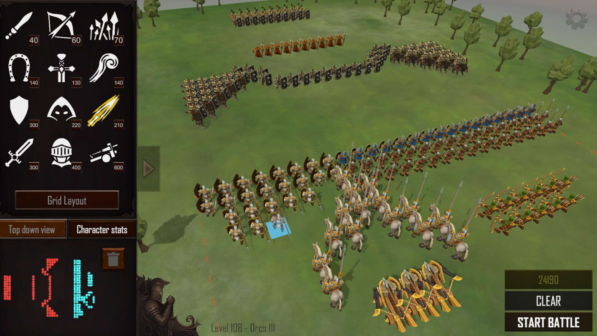Screenshot for Warlords Battle Simulator