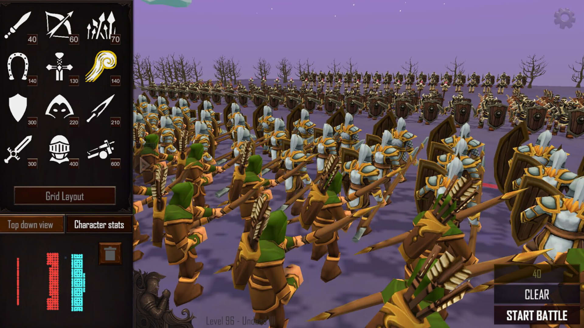 Screenshot for Warlords Battle Simulator