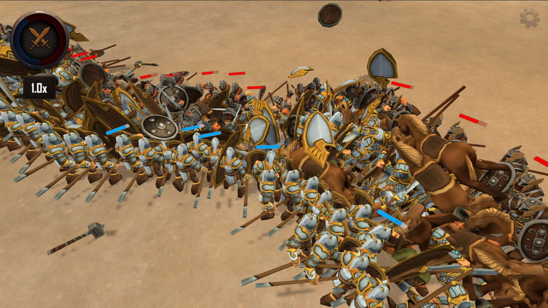 Screenshot for Warlords Battle Simulator