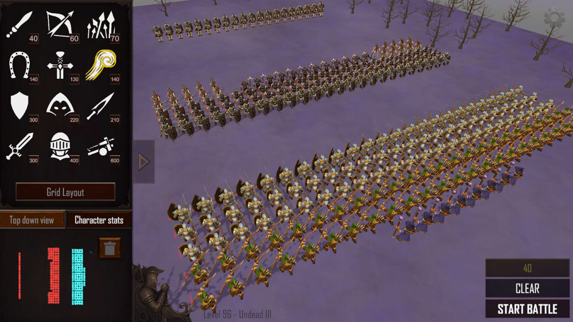 Screenshot for Warlords Battle Simulator