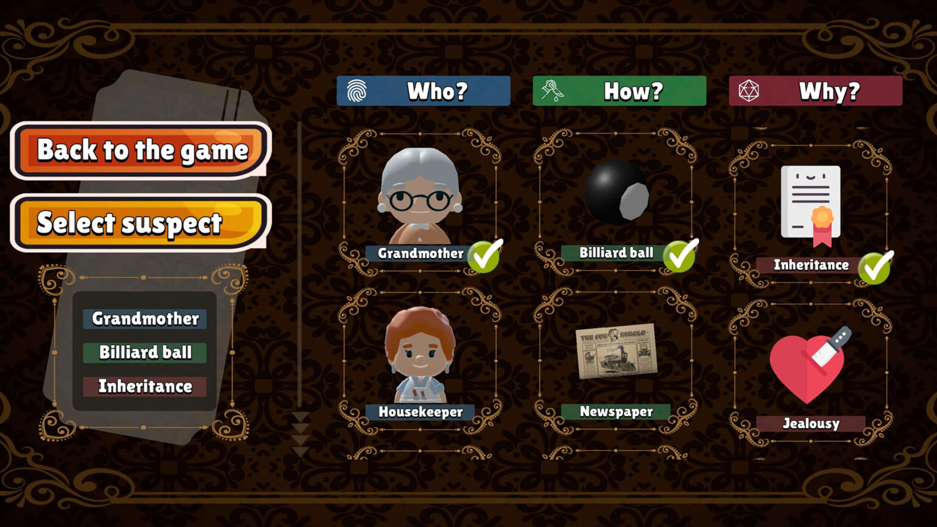 Screenshot for Clue: Murder By Death