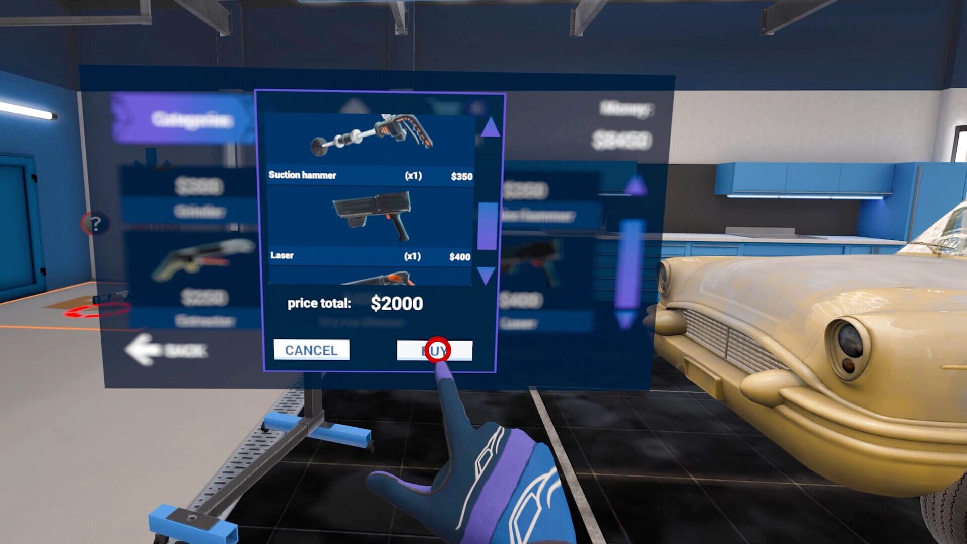 Screenshot for Car Detailing Simulator VR