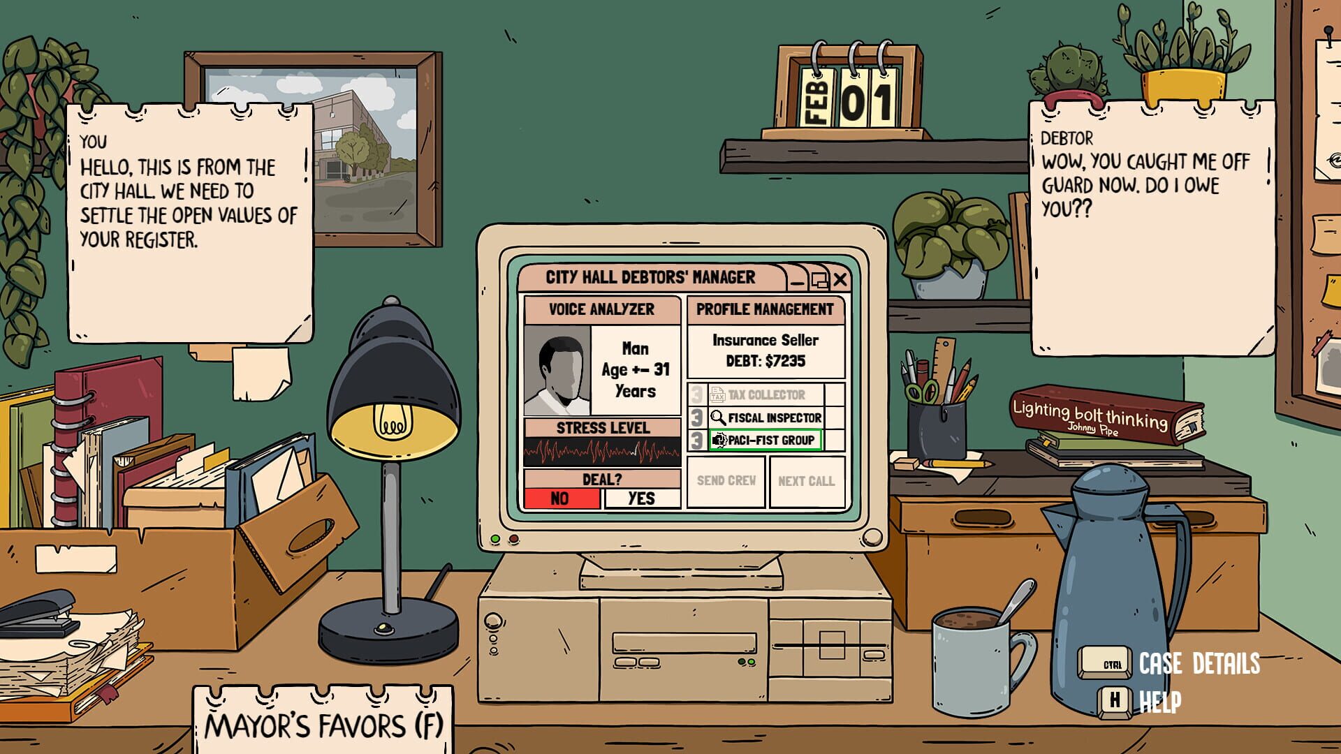 Screenshot for Debtors' Club