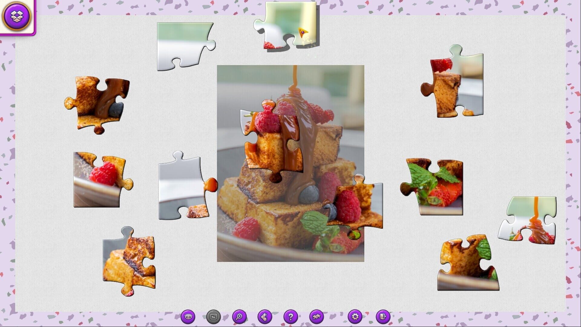 Screenshot for Tasty Jigsaw: Happy Hour 4