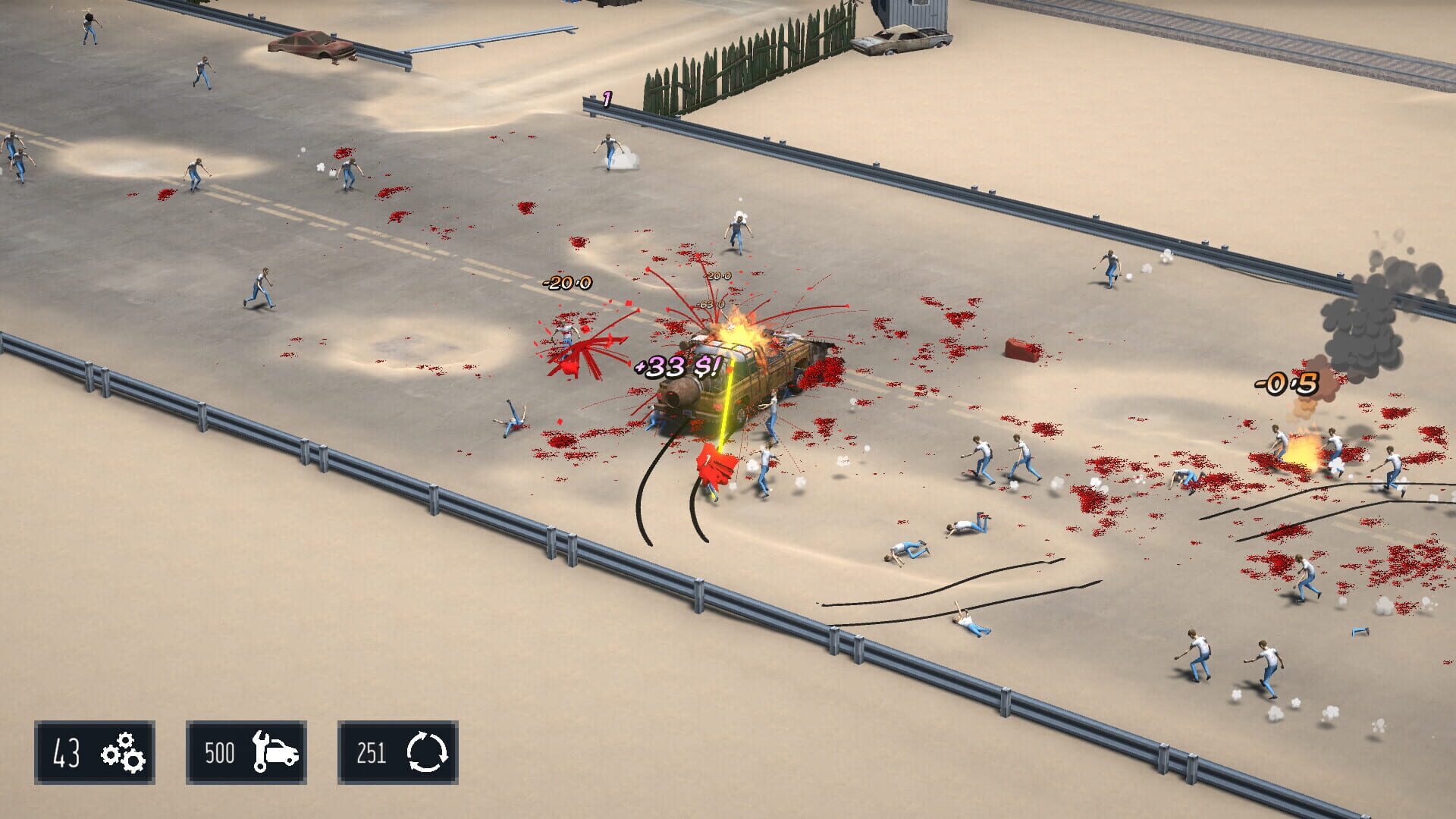 Screenshot for Highway Cleaners