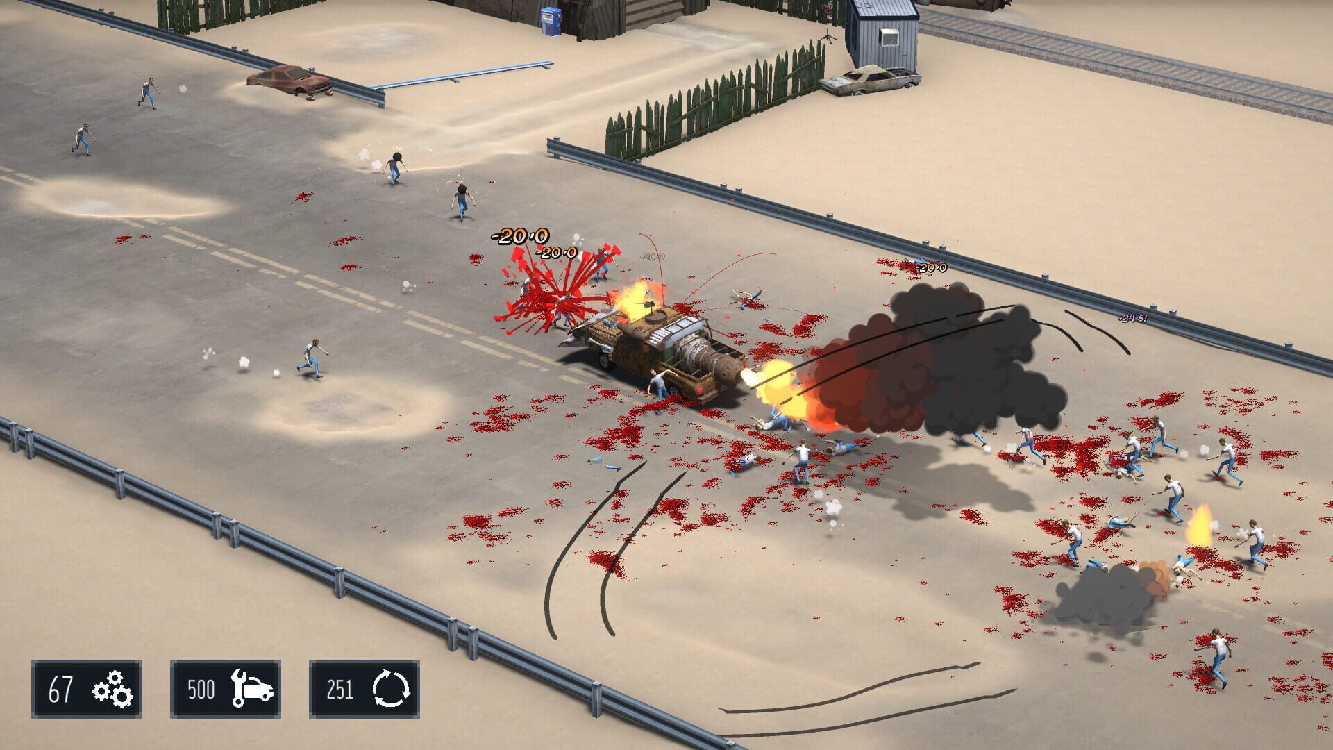 Screenshot for Highway Cleaners