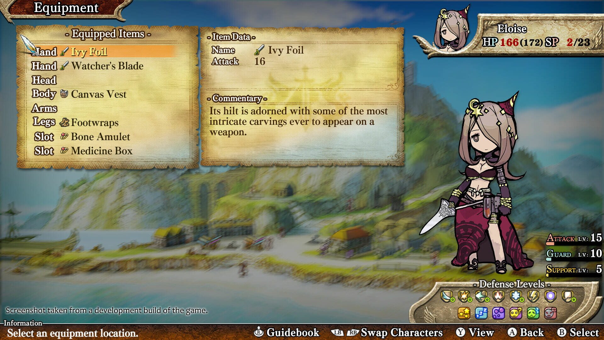 Screenshot for The Legend of Legacy: HD Remastered