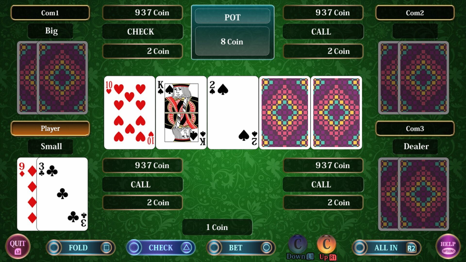 Screenshot for The Casino Collection: Ruleta, Vídeo Póker, Tragaperras, Craps, Baccarat, Five-Card Draw Poker, Texas hold 'em, Blackjack and Page One