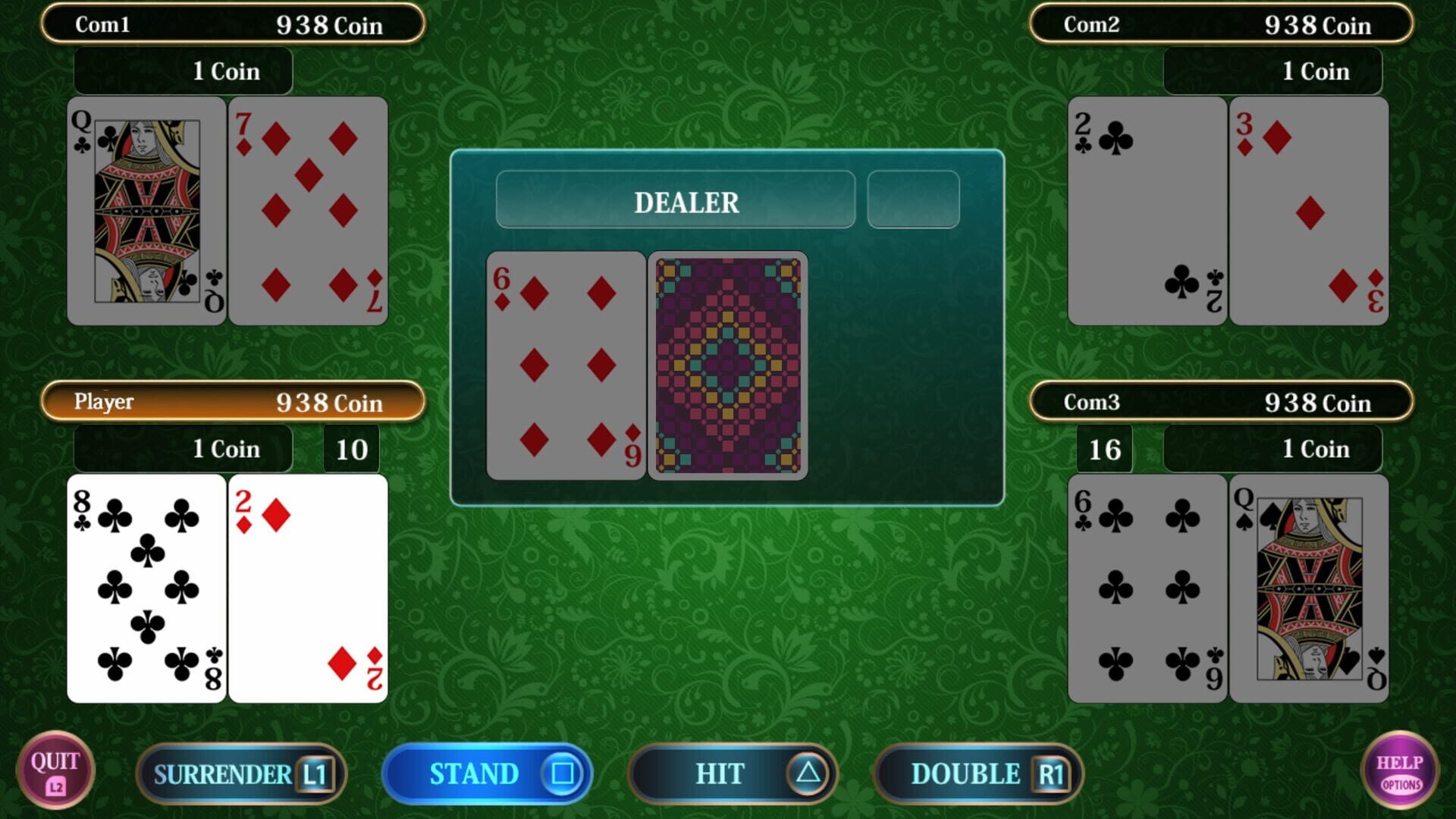 Screenshot for The Casino Collection: Ruleta, Vídeo Póker, Tragaperras, Craps, Baccarat, Five-Card Draw Poker, Texas hold 'em, Blackjack and Page One