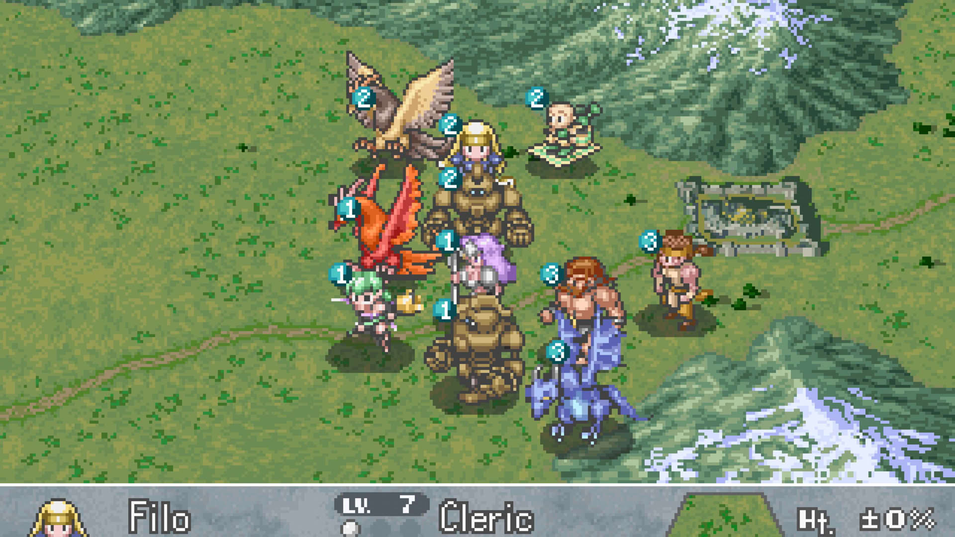 Screenshot for Brigandine: The Legend of Forsena