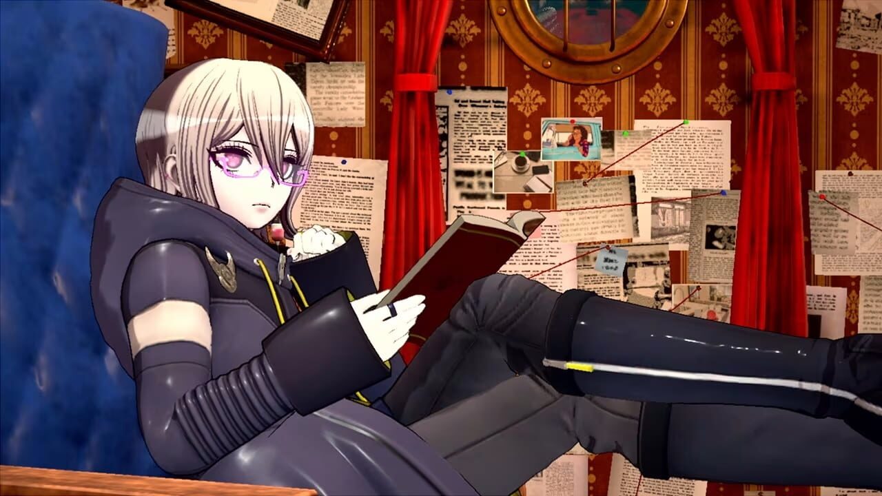 Screenshot for Master Detective Archives: Rain Code - Ch. Halara: Raining Cats & Dog