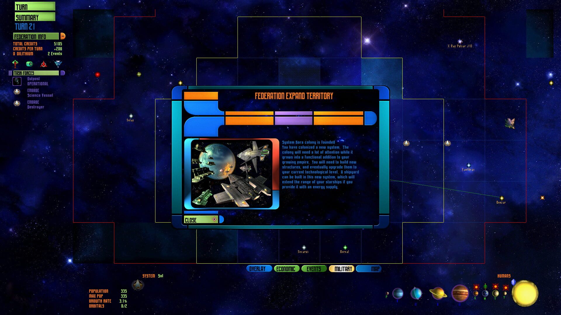 Screenshot for Star Trek: The Next Generation - Birth of the Federation