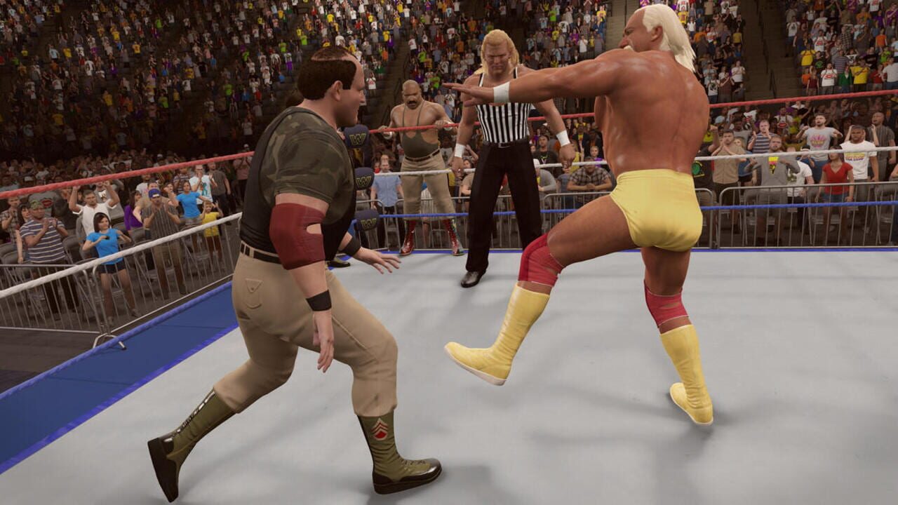 Screenshot for WWE 2K15: Path of the Warrior