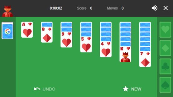 Screenshot for Google Solitaire