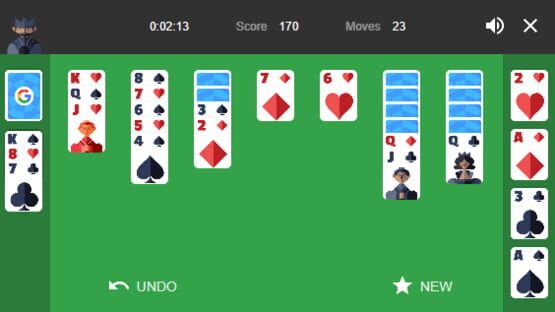 Screenshot for Google Solitaire