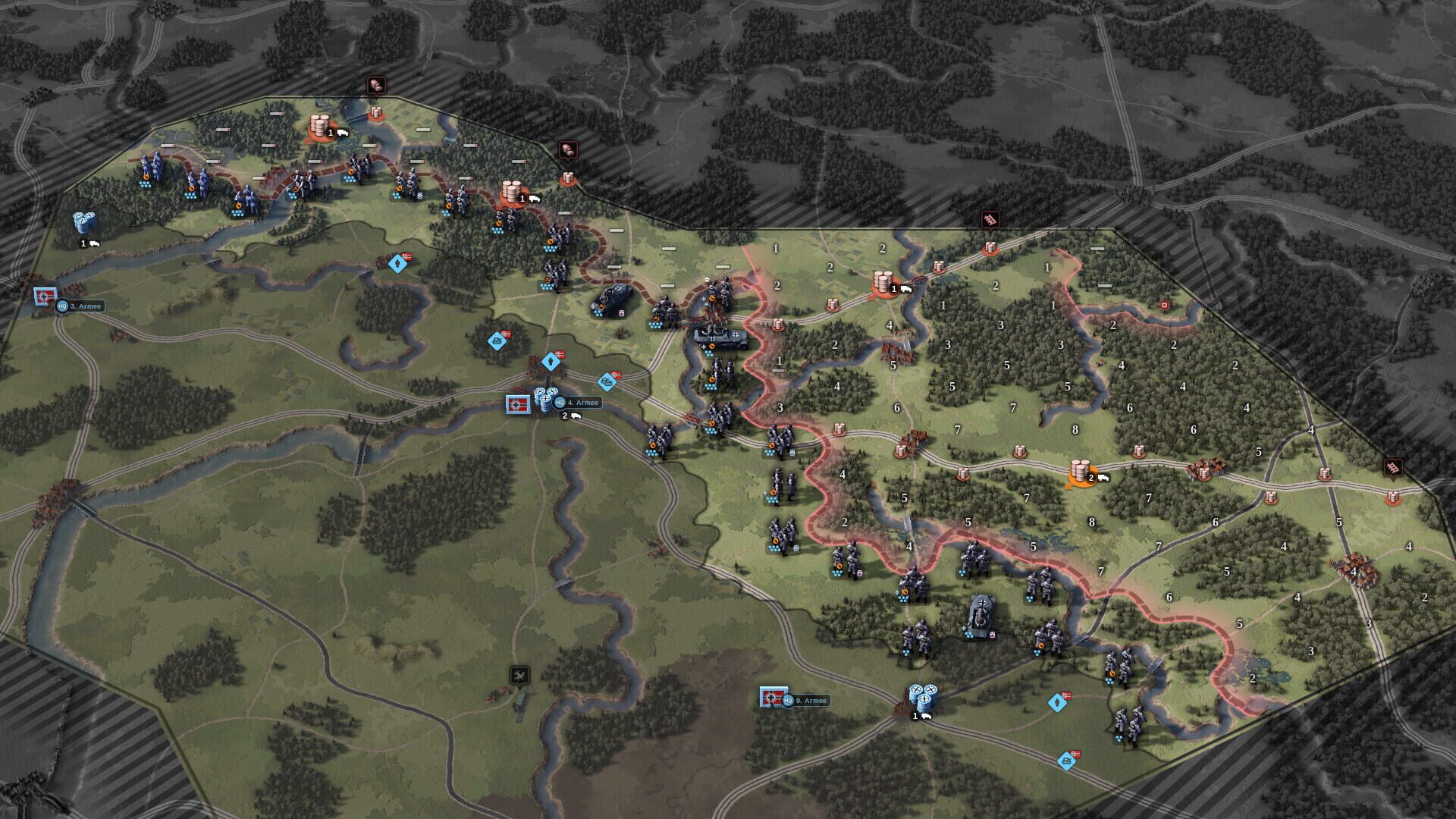 Screenshot for Unity of Command II: Kursk