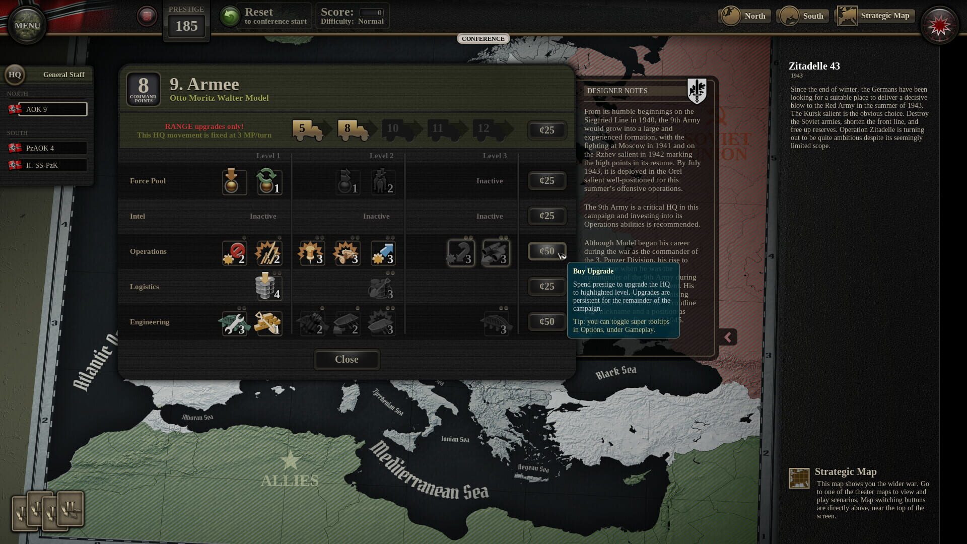 Screenshot for Unity of Command II: Kursk