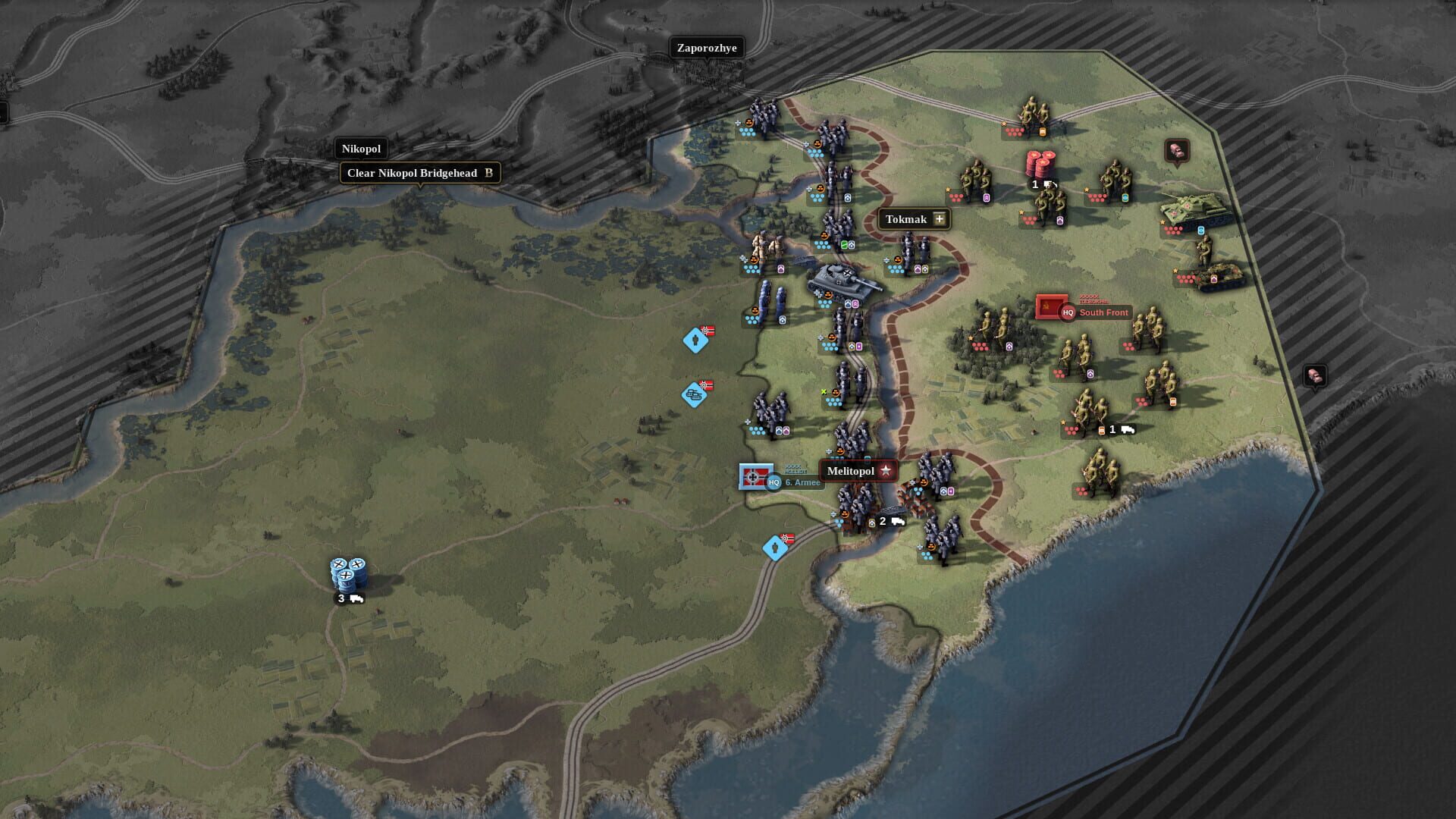 Screenshot for Unity of Command II: Kursk